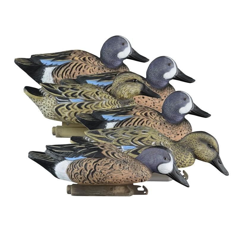 Higdon Outdoors Standard Blue Wing Teal Foam Filled 6PK