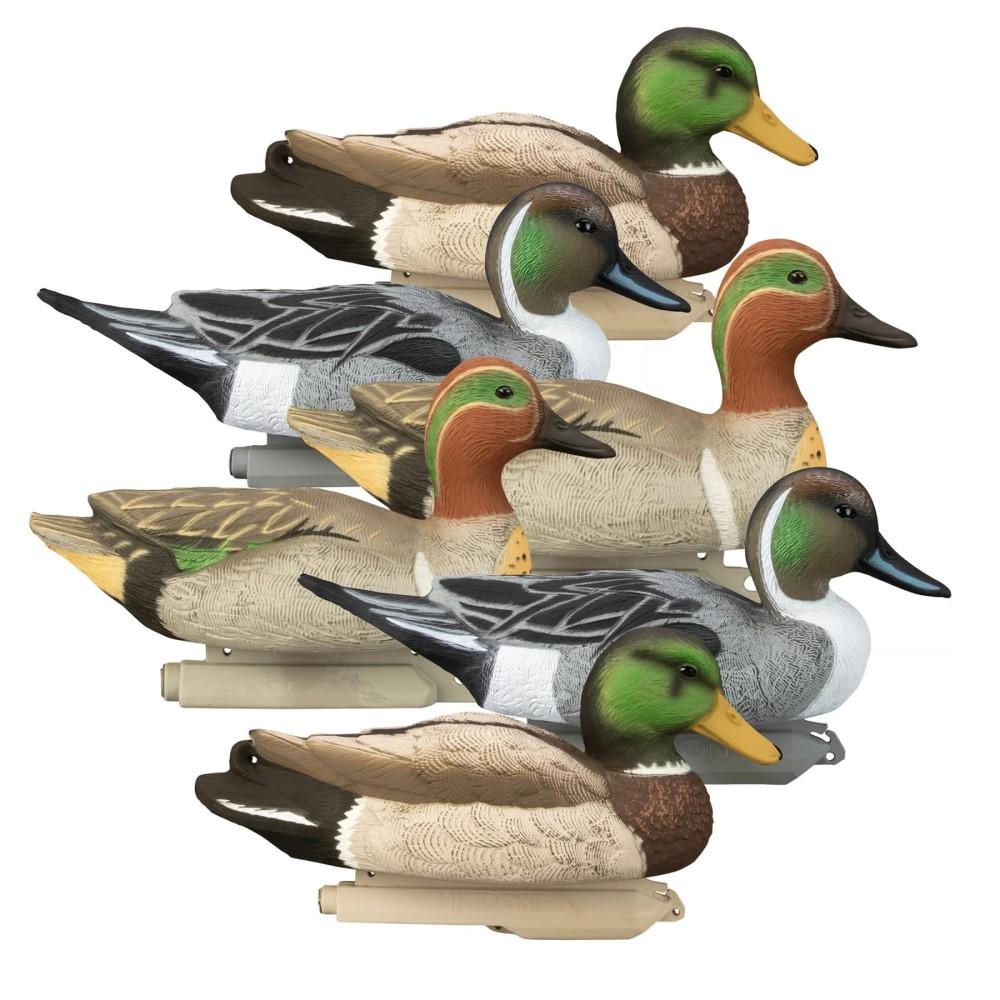 Higdon Late Season Puddle Pack Foam Duck Decoys 6 Pack