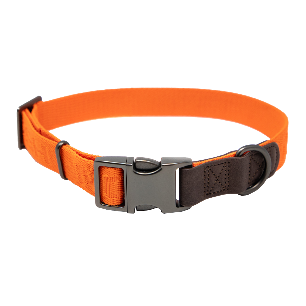 Higdon Adjustable Dog Collar 15IN-23IN - Hunter Orange