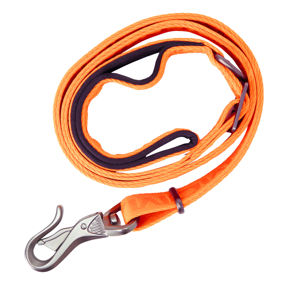 Higdon Adjustable Dog Leash 47IN-72IN - Hunter Orange