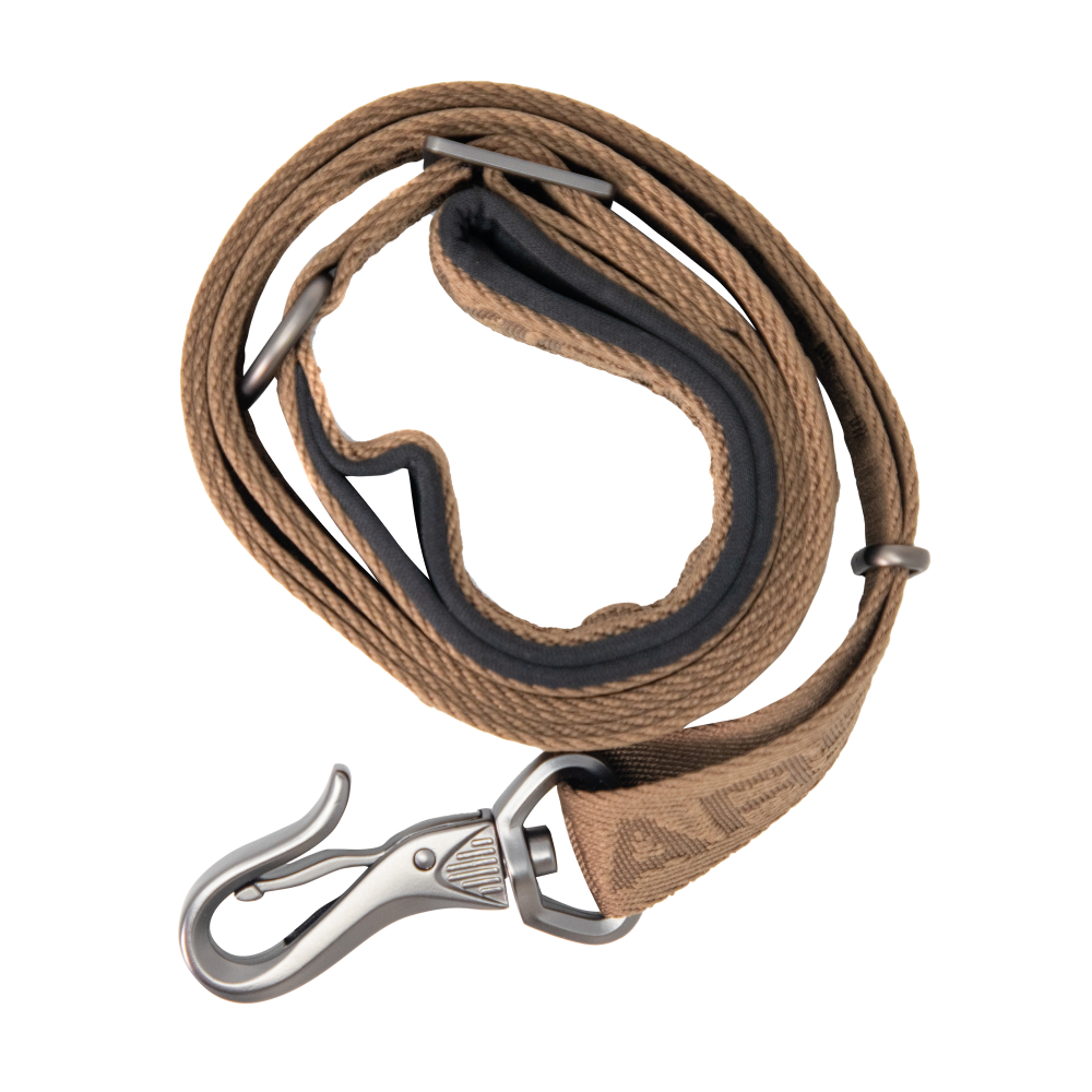 Higdon Adjustable Dog Leash 47IN-72IN - Chocolate Brown