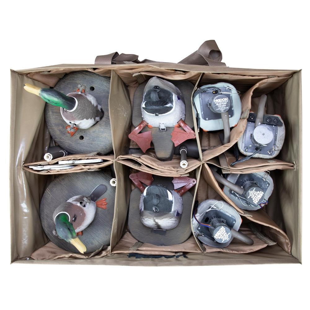 Higdon X-slot Universal Duck Decoy Bag 6-24 Tan - Image 3