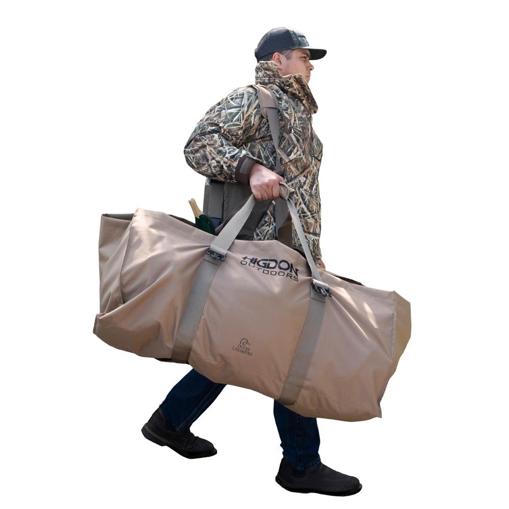 Higdon X-slot Universal Duck Decoy Bag 6-24 Tan - Image 5
