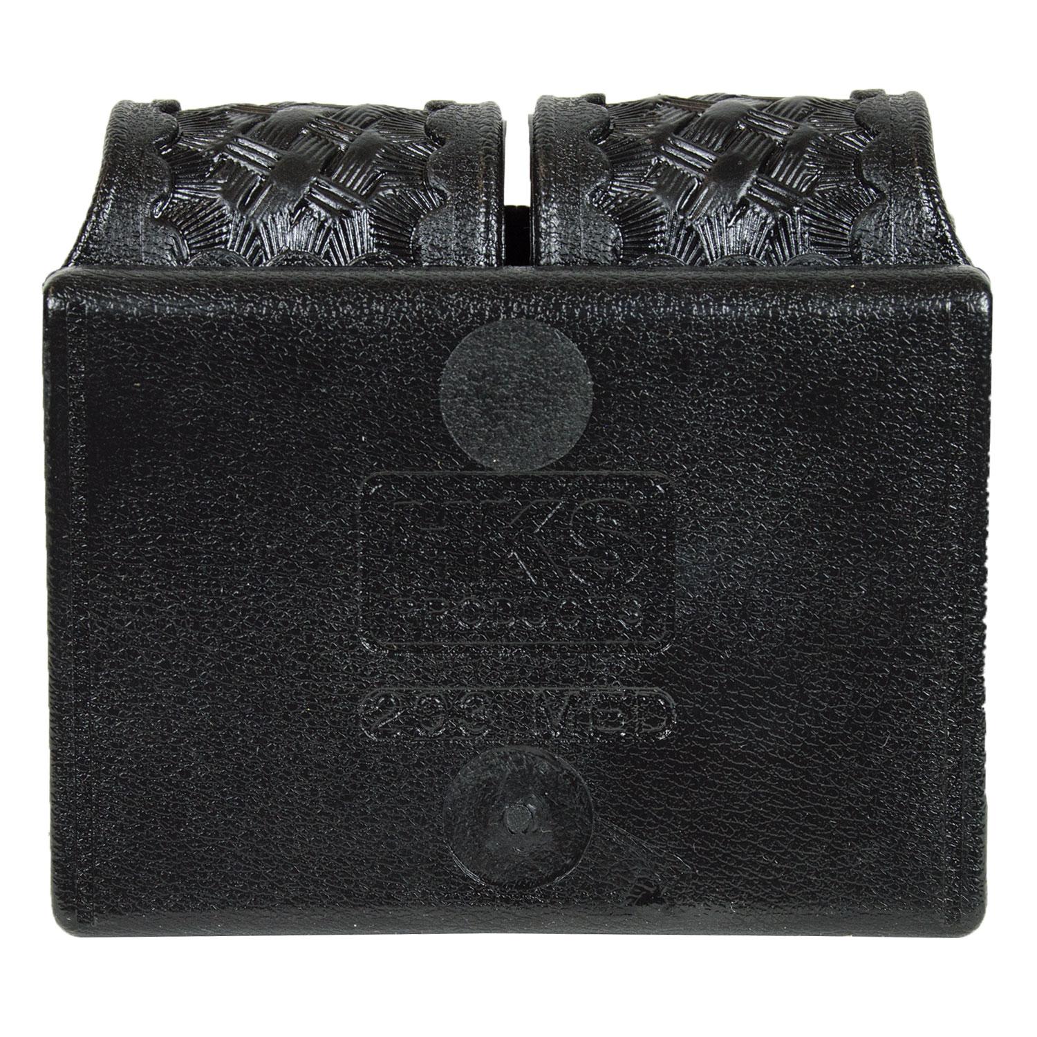 Hks 203MBB Double Speedloader Case Black 22LR 38 Special 357 Magnum - Image 4
