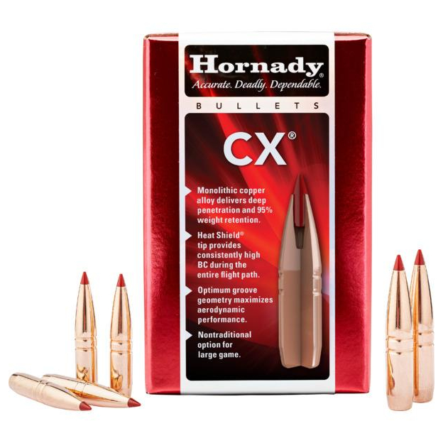 Hornady 22 Cal .224 50 Gr Cx Bullets 50 Count