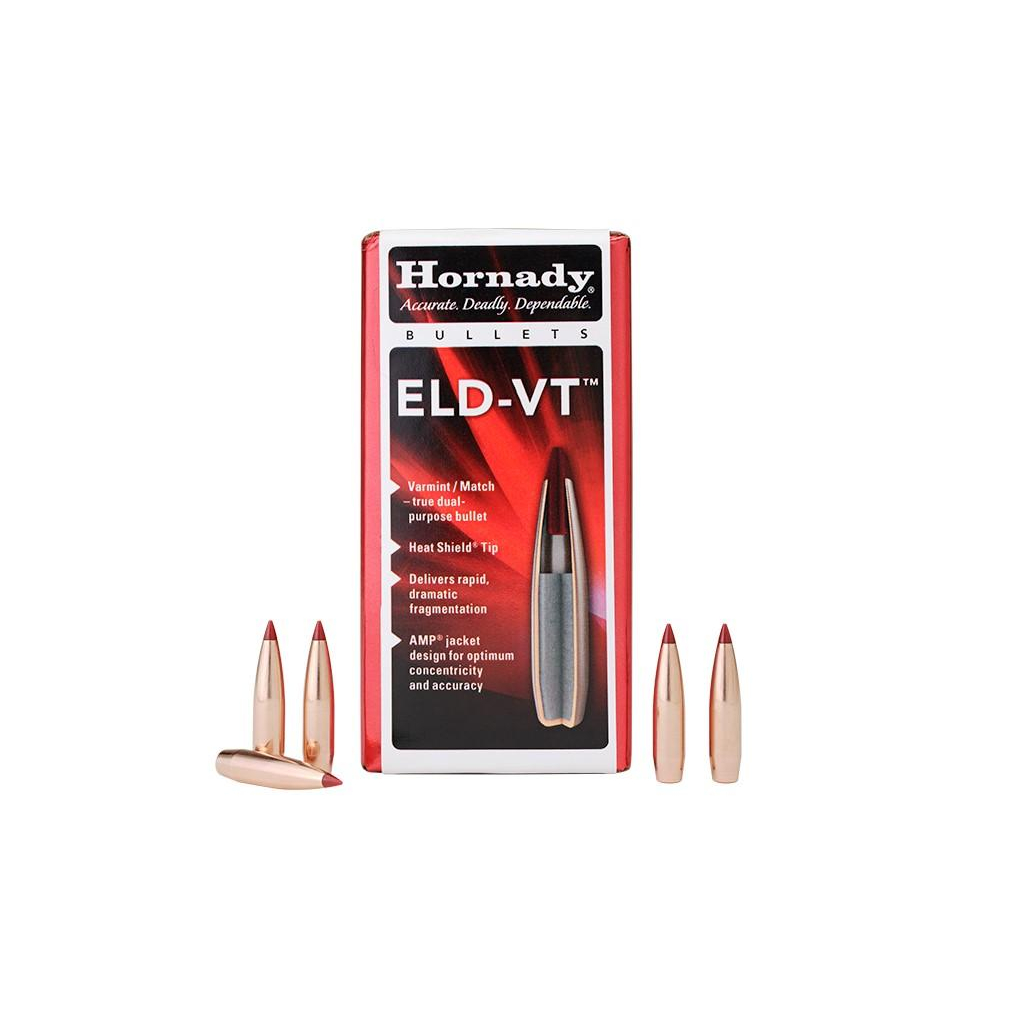 Hornady Eld-vt 22 Cal .224 62 Gr 100 Rds