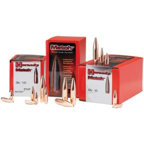 Hornady Match Bullets 6MM .243 105 Gr Bthp 500/CT