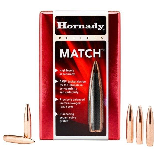 Hornady 30 Cal 168GR Bthp Match Bullets 250 Rounds
