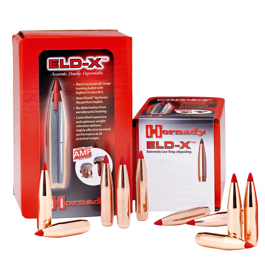 Hornady 30 Cal .308 212 Gr Eld-x 100 Count Bullets - Image 2
