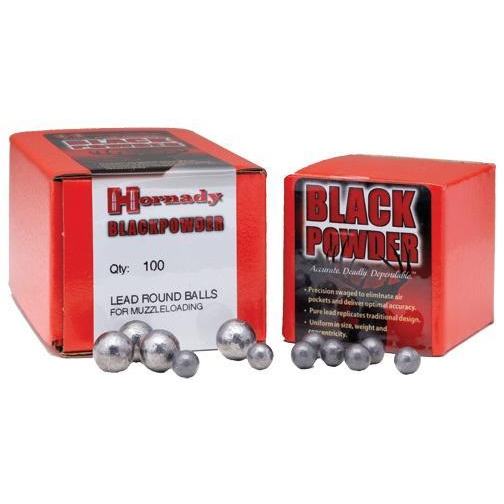Hornady .350 36 Caliber Lead Balls 100 Count