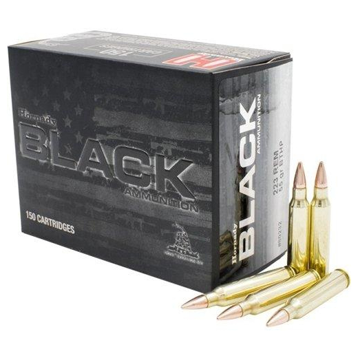 Hornady Black .223 Rem 55GR Bthp 150 Rounds