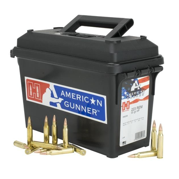 Hornady American Gunner 223 Rem 55GR Jhp Match 247 Rounds