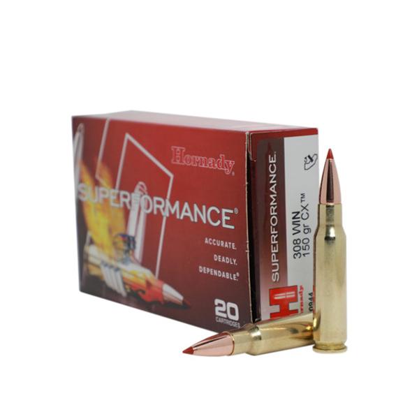 Hornady Superformance 308 Win 150GR Cx 20RD Ammo