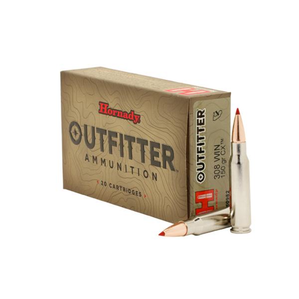 Hornady Outfitter 308 Win 150GR Cx Otf 20RD