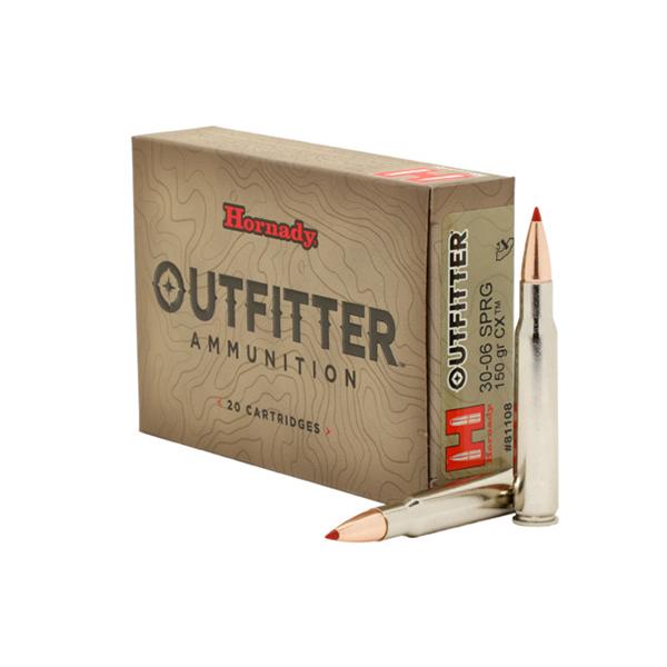 Hornady Outfitter 30-06 Springfield 150GR Cx 20RD Box