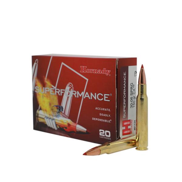 Hornady Superformance 30-06 Springfield 150 Gr Cx 20 Rds