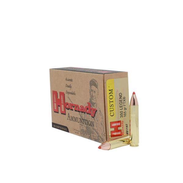 Hornady Custom 350 Legend 165GR Ftx 20RD Box
