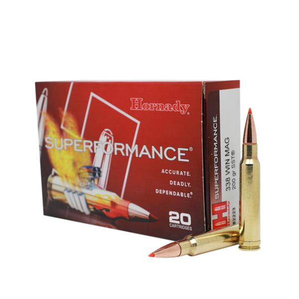 Hornady Superformance .338 Win Mag 200GR Sst 20RD
