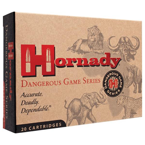 Hornady Dangerous Game Ammo 375 H&h Mag 300 Gr 20RD