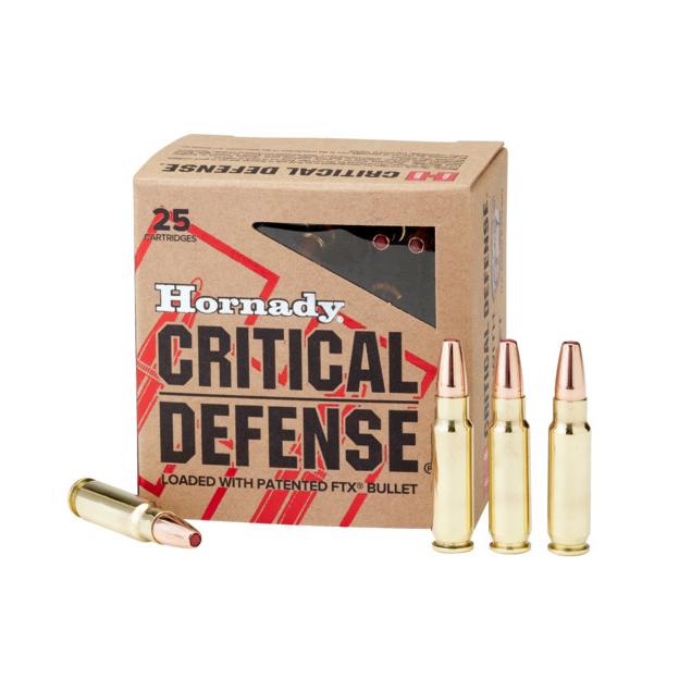 Hornady Critical Defense 5.7X28MM 40GR Ftx 25-RD
