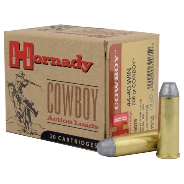 Hornady Custom 44-40 Win 205GR Cowboy 20RD