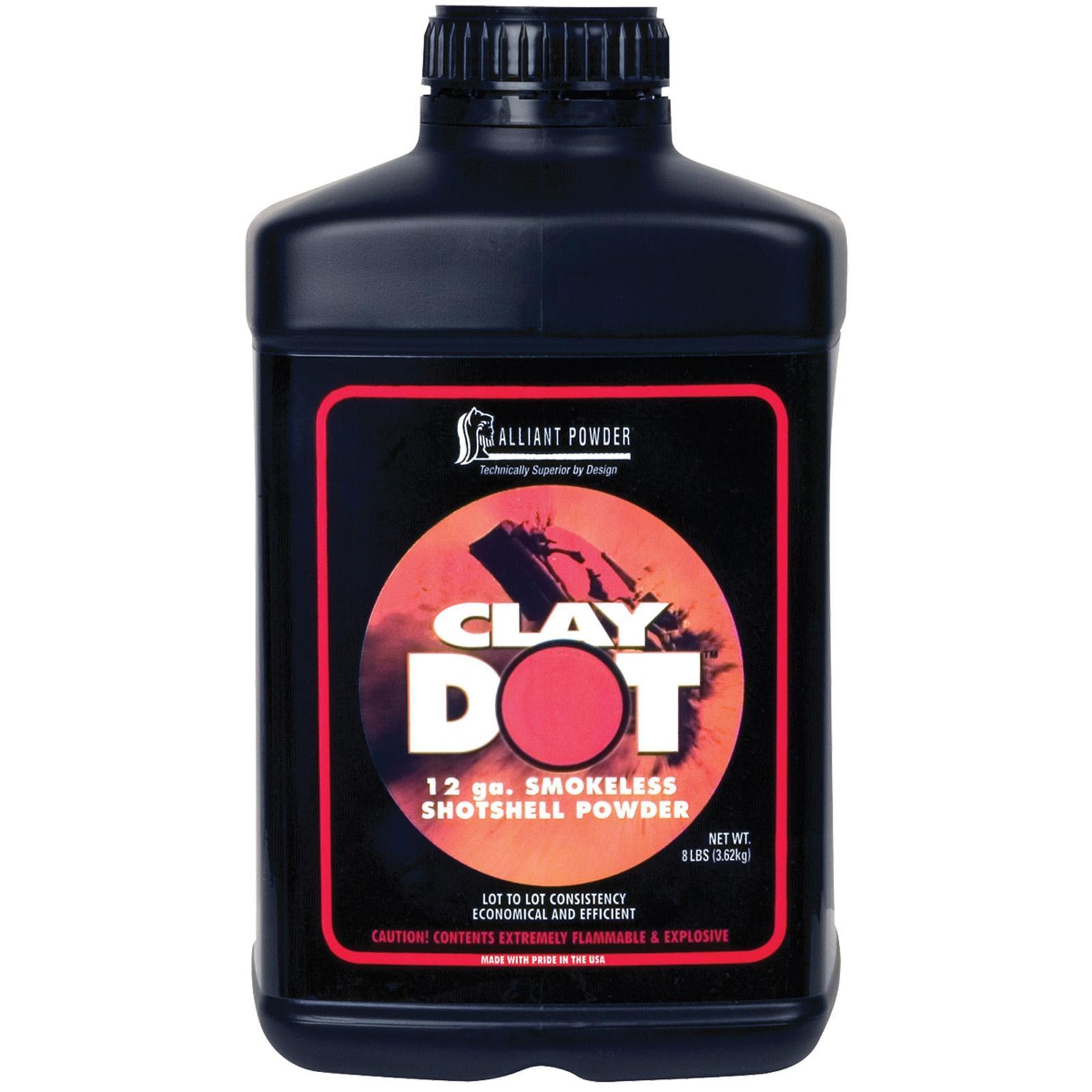 Alliant Powder Clay Dot 8 Lbs Shotshell Powder