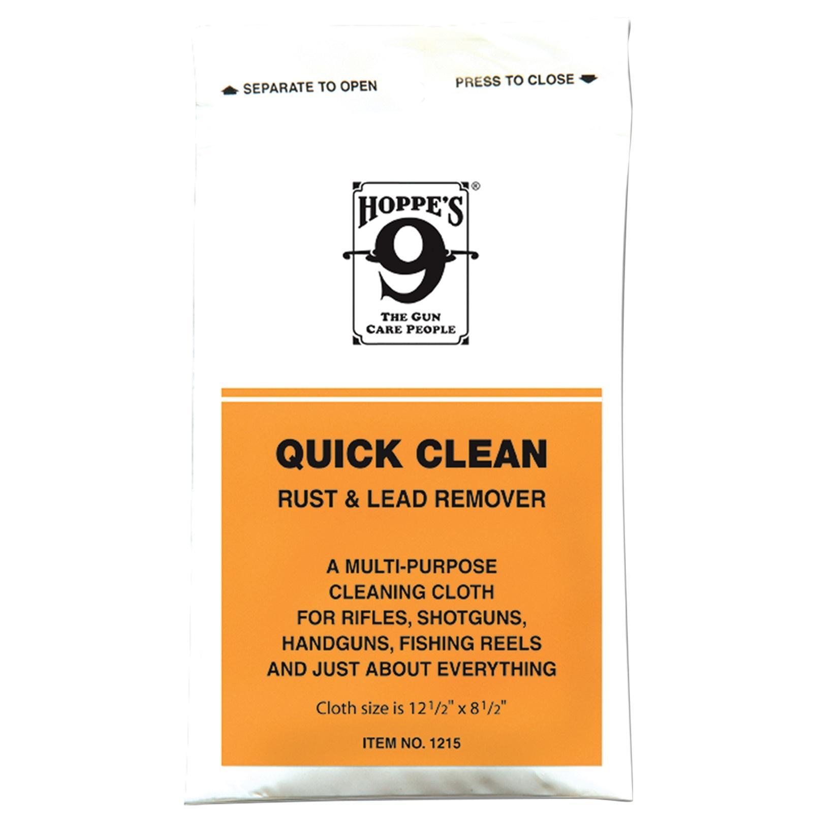 Hoppes Quick Clean Cloth 12 X 8 Non-abrasive Rust & Lead Remover