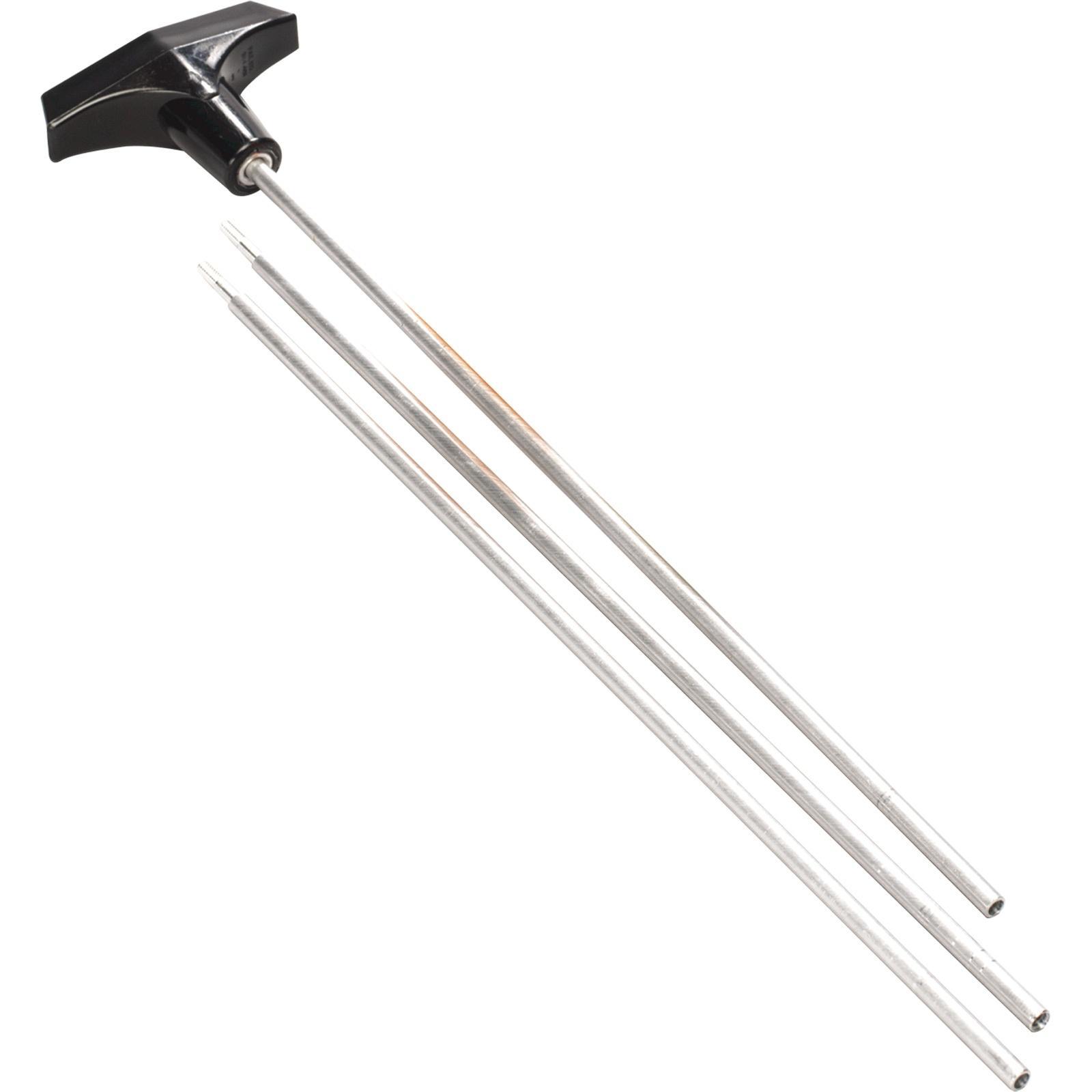 Hoppes 3PC Aluminum Rifle Cleaning Rod Multi-caliber