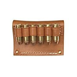 Hunter Company 6 Loop Belt Slide .50 Cal 6RD Chestnut Tan