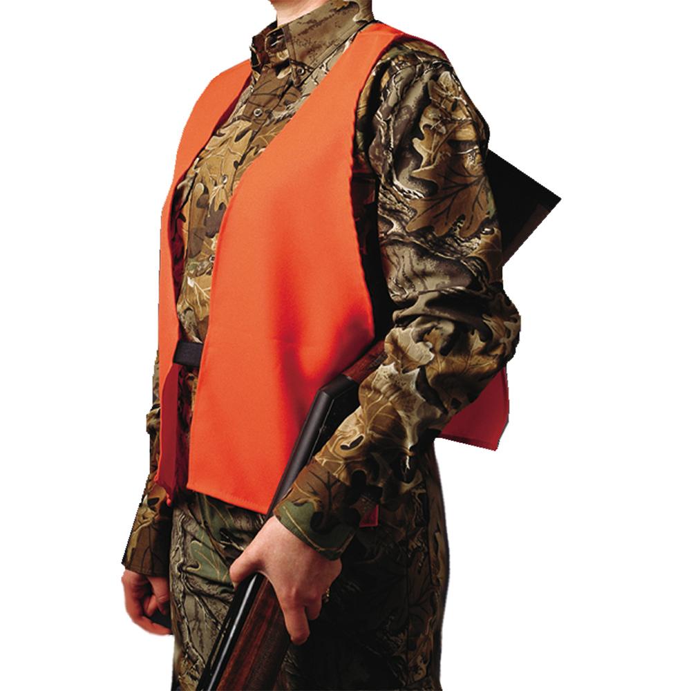 Hunters Specialties Blaze Orange Safety Vest - One Size - Image 2