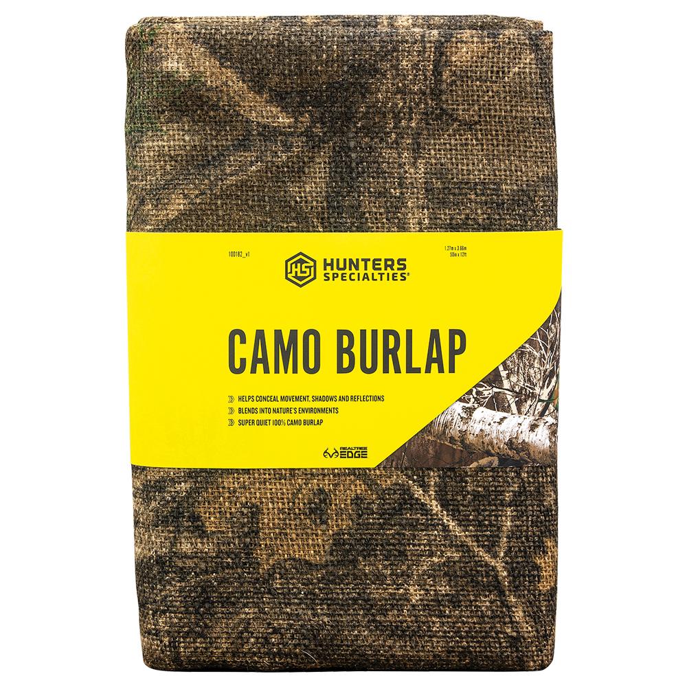 Hunters Specialties Burlap Realtree Edge 54IN X 12FT