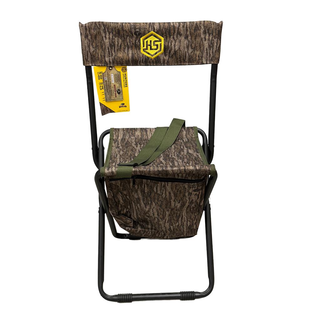 Hunters Specialties Dove Chair With Back - Mossy Oak New Bottomland