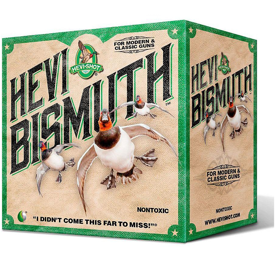 Hevi-shot Hevi Bismuth 20 Ga 3 in 1 1/8 Oz 6 Shot 25 Rd.
