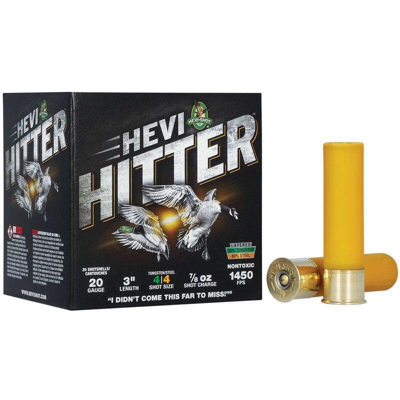 Hevi-shot Hevi-hitter 20GA 3IN 7/8OZ 4 Tungsten/steel