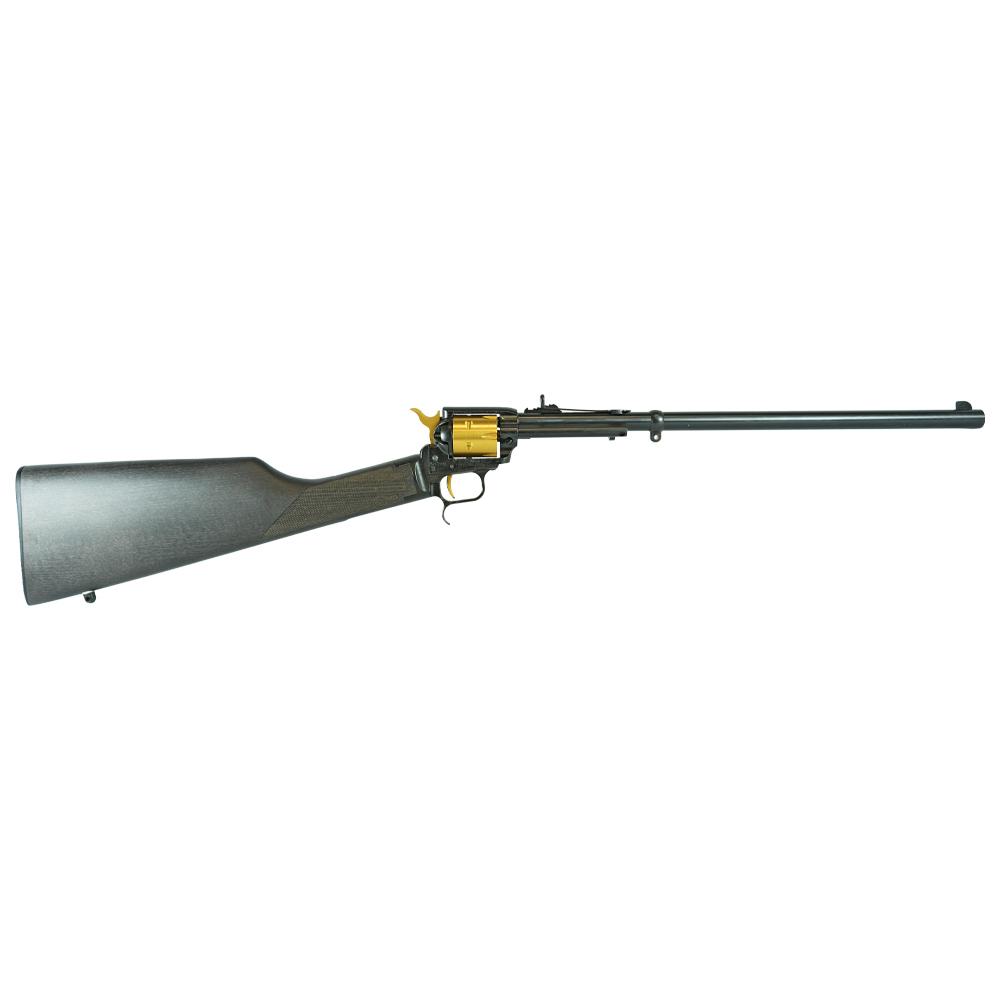 Heritage Rancher 22 Lr 6 Rounds Black and Gold 16 Barrel