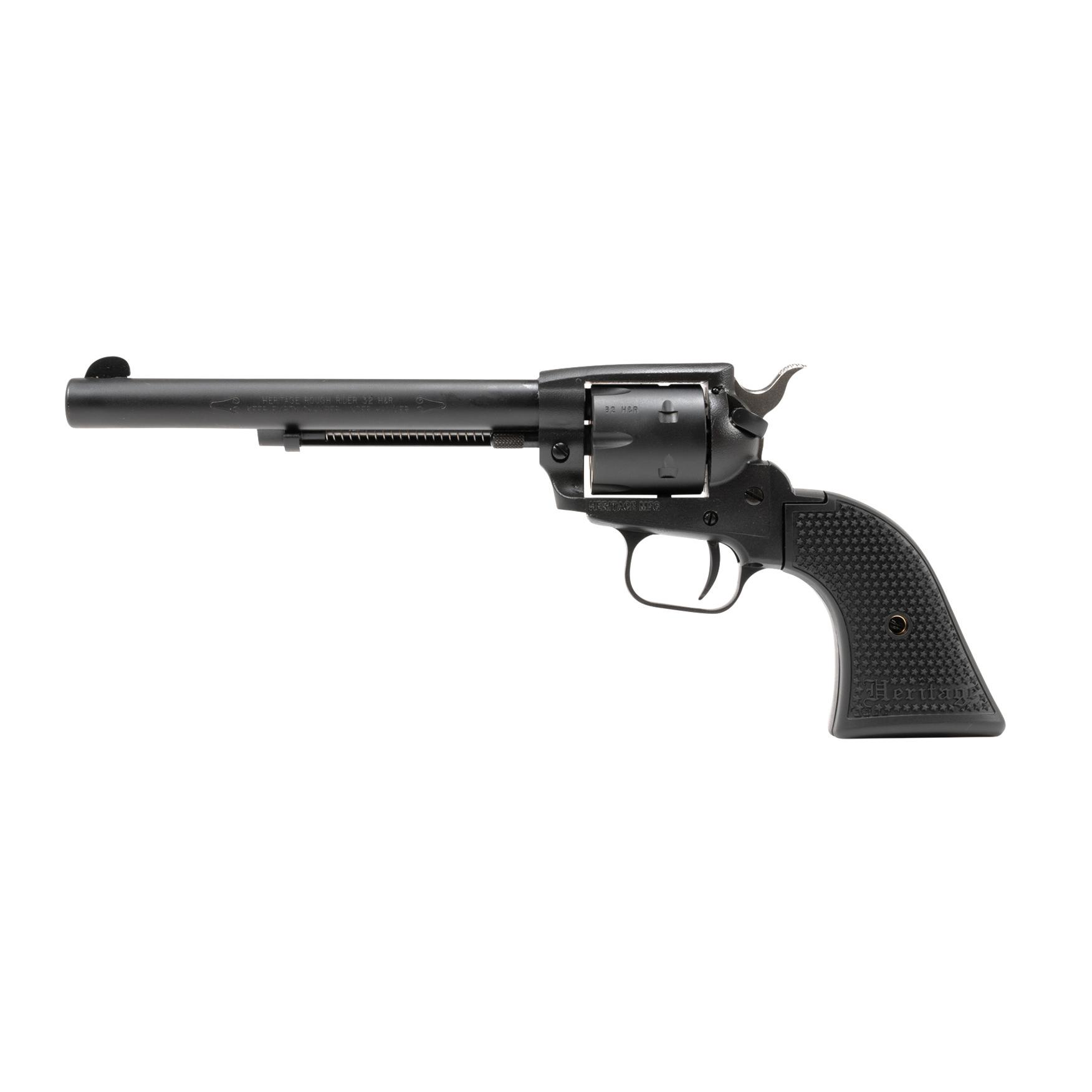 Heritage Rough Rider Steel .32 H&r 6.5 6RD Black Satin Revolver - Image 4