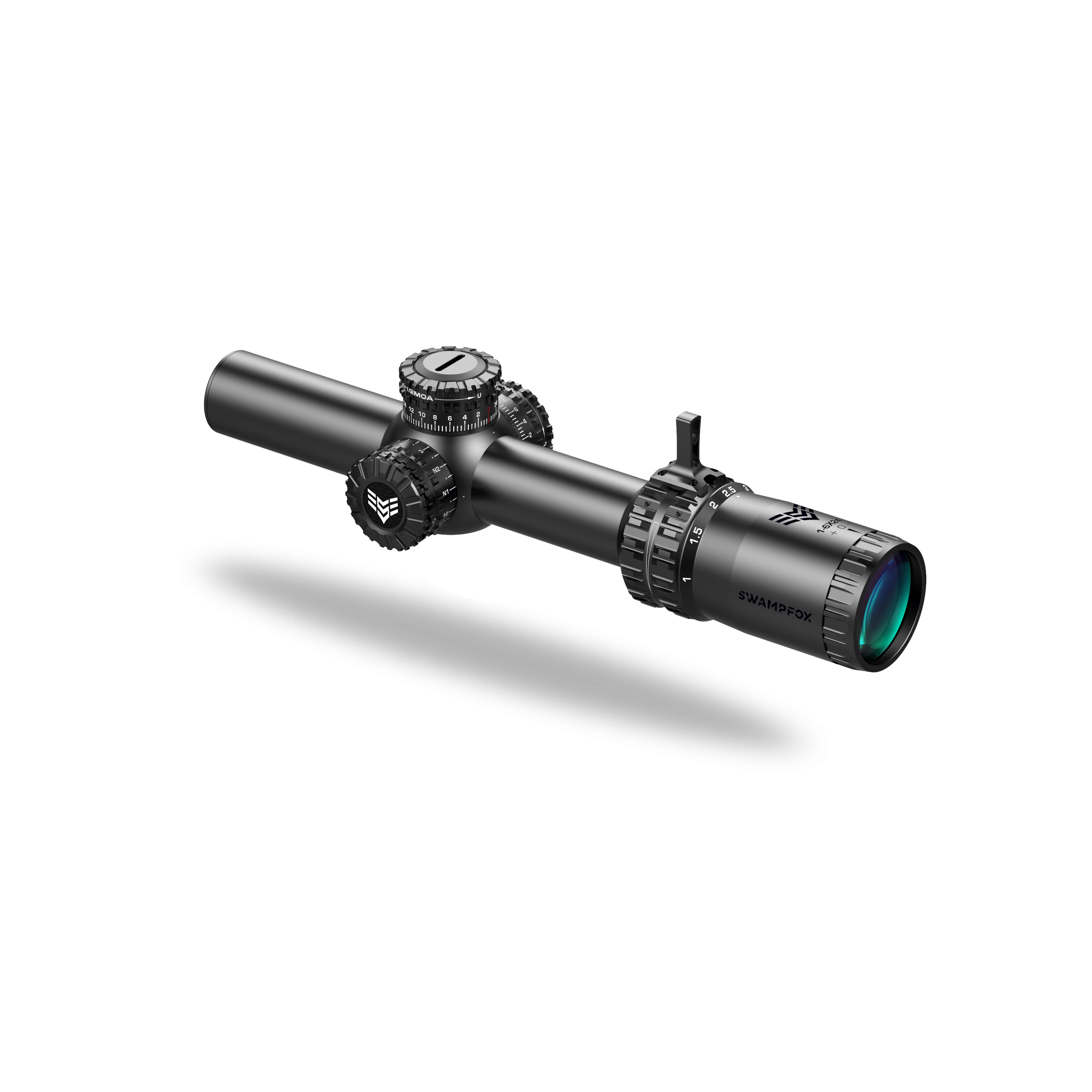Swampfox Arrowhead 1-8X24 Sfp Ir Bdc 30MM Tube Riflescope