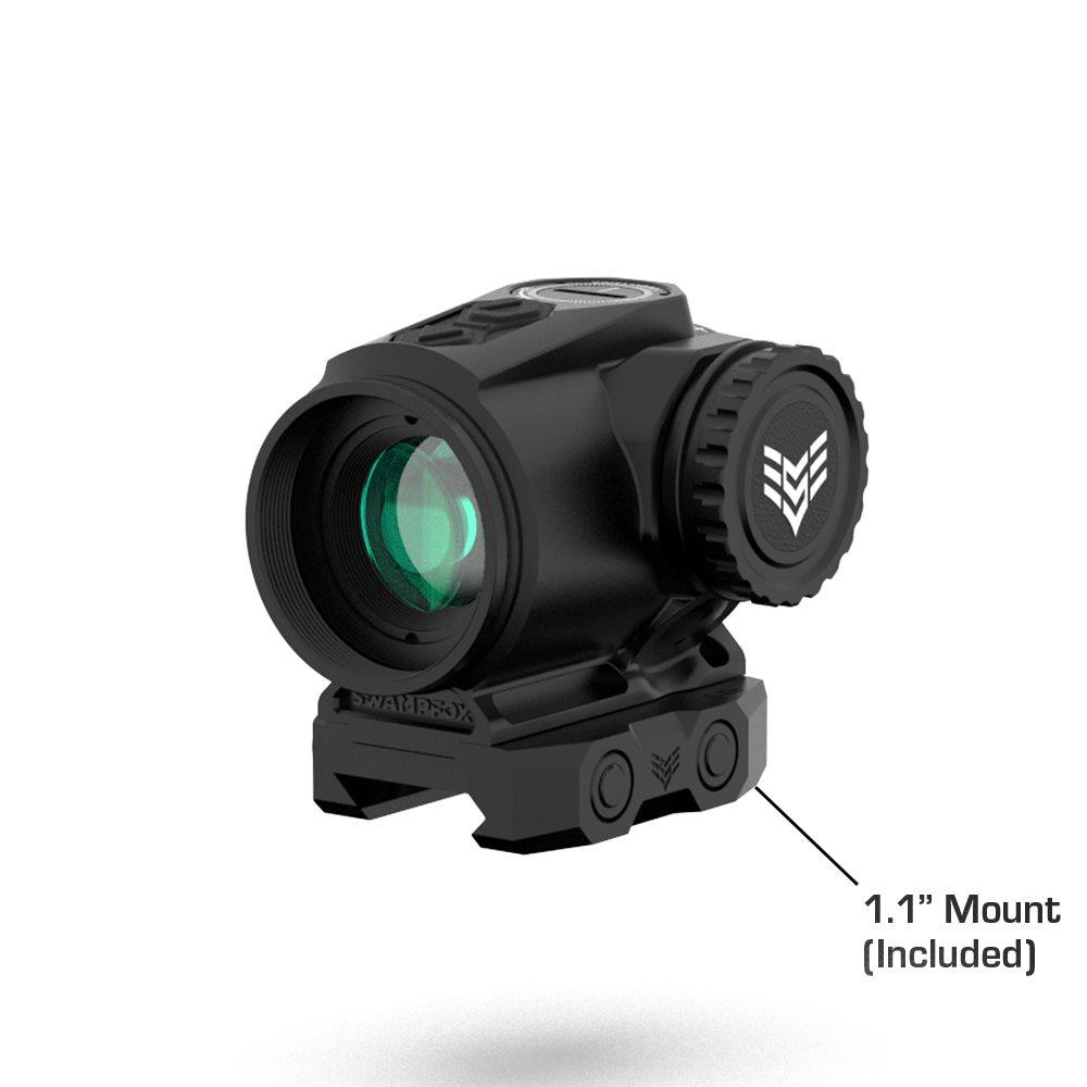 Swampfox Raider Micro Prism 1X20 Green Ir 6 Moa Sight