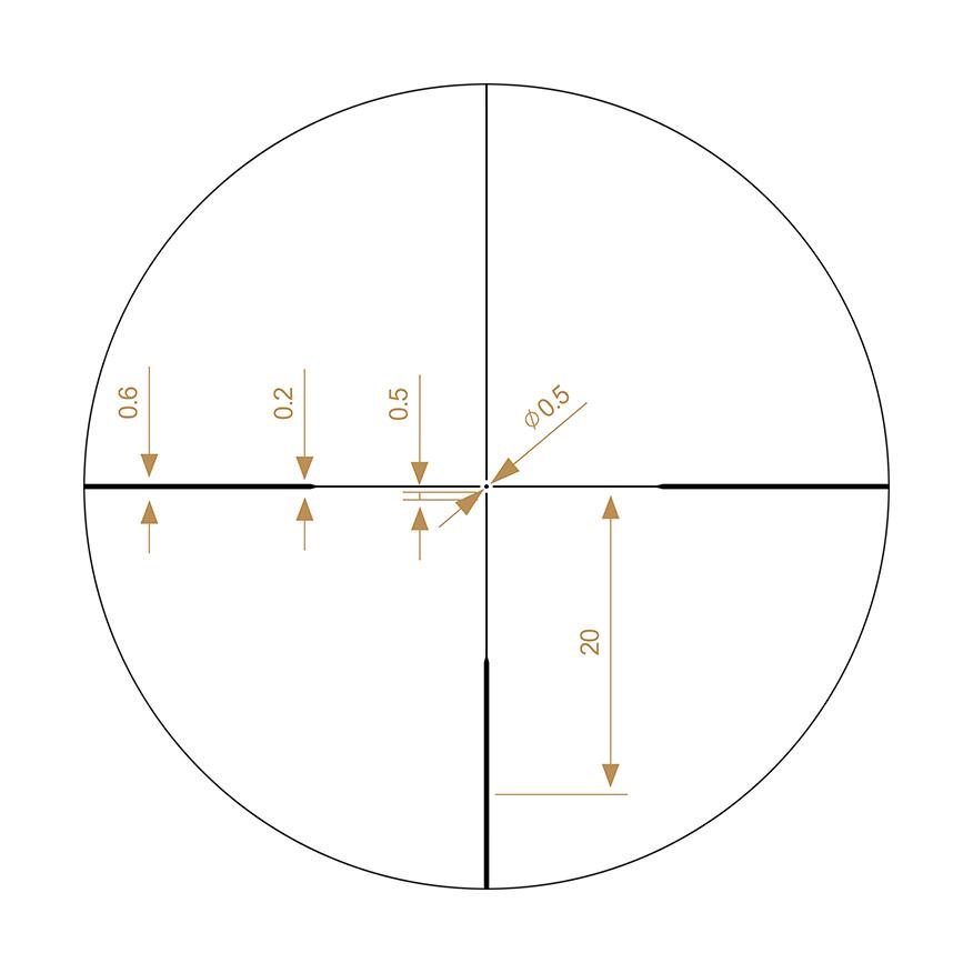 Riton 3 Primal 3-12X56 30MM Illuminated Rdh Reticle Scope