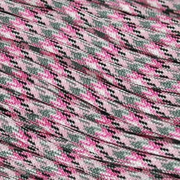 Pink Camo 550 Paracord 100