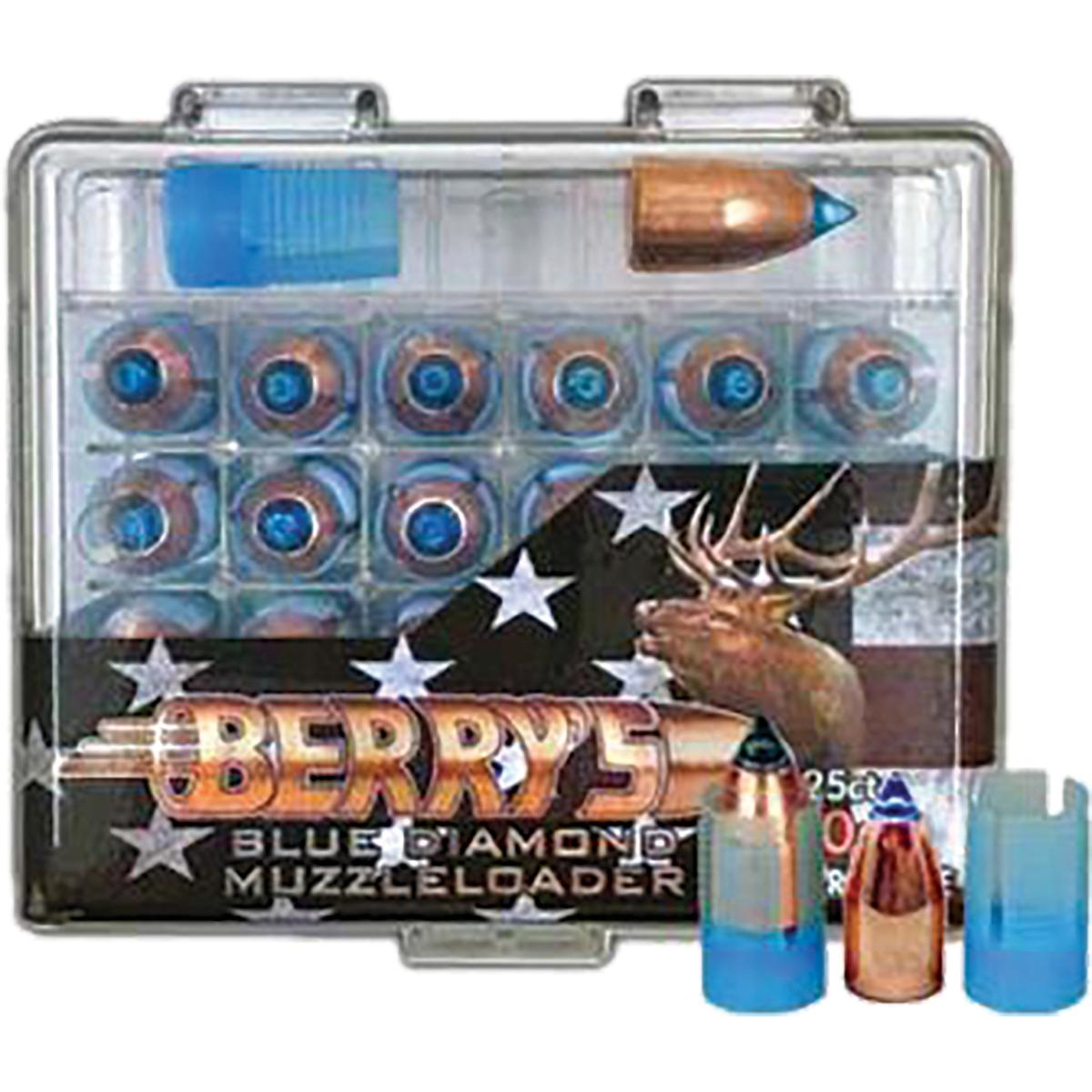 Berrys 250GR Muzzleloader Bullet W/ Sabot 25CT