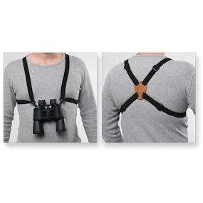Black Adjustable Stretching Binocular Harness