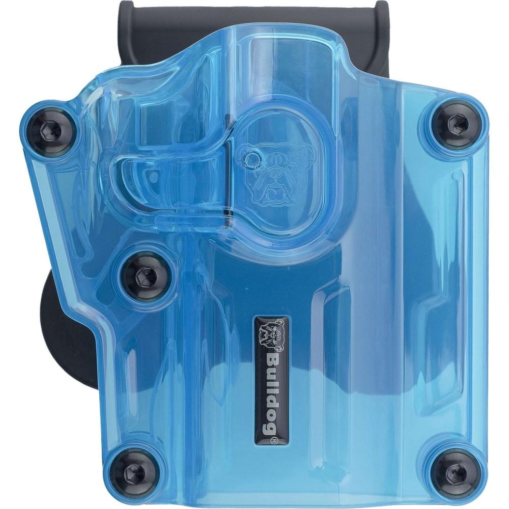 Bulldog MX-005 Max Multi-fit Polymer Holster - Transparent Blue