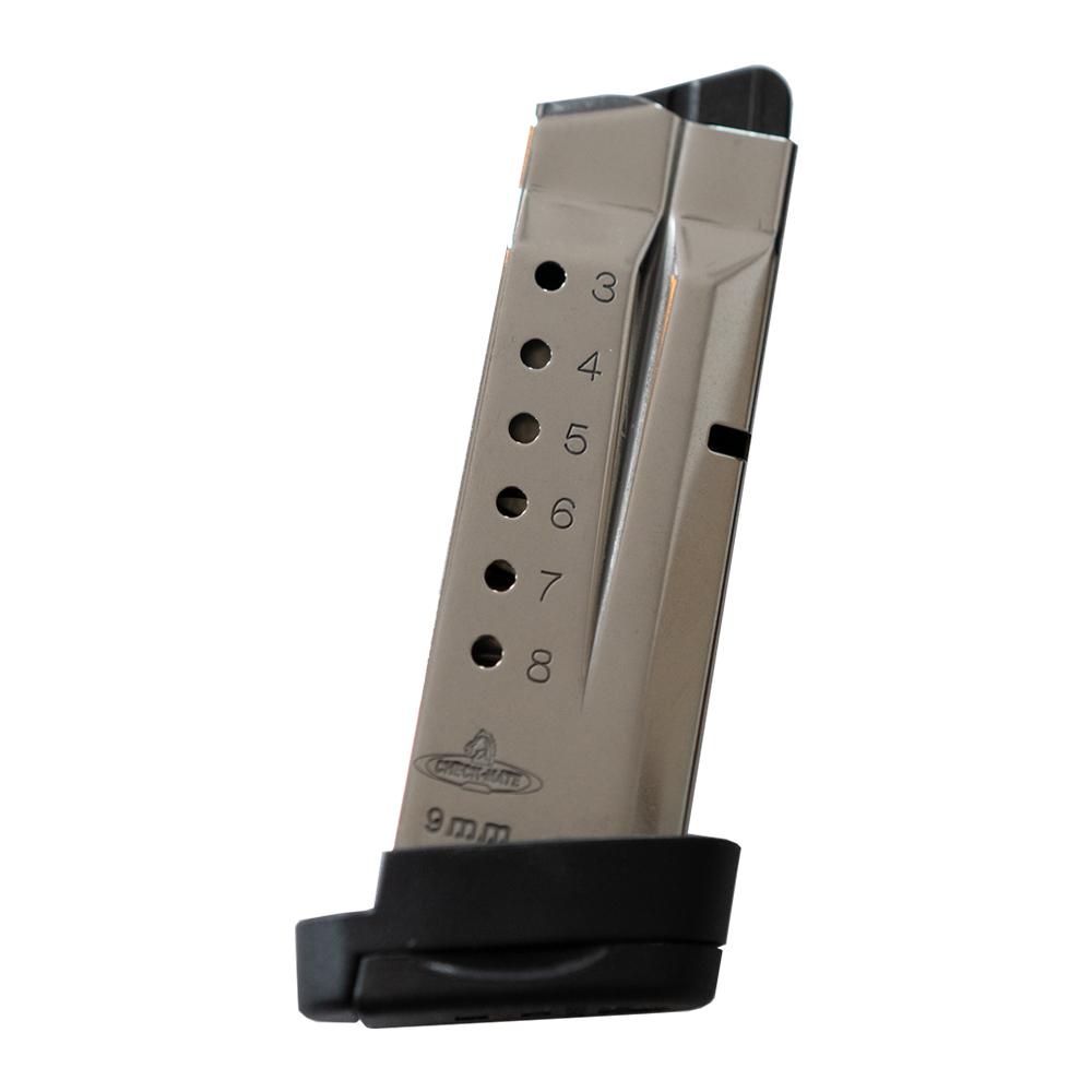 Check-mate S&w Shield Compatible Magazine 9MM 8RD Stainless