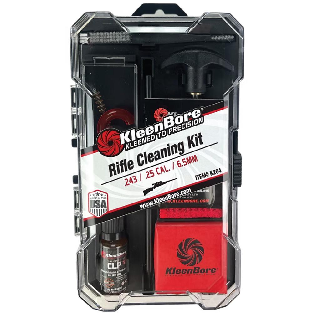 Kleenbore K204 Rifle Cleaning Kit .243/.25/6.5MM