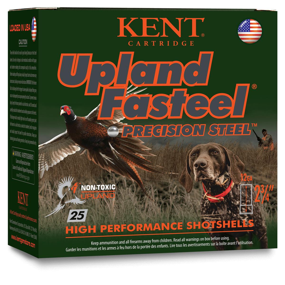 Kent Upland Fasteel 12GA 2.75 1 1/8OZ 7 Shot 25 Rd