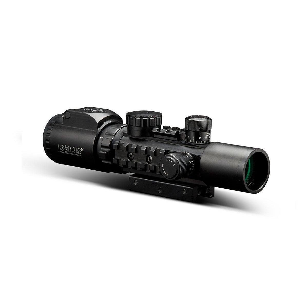 Konus Pro AS34 2-6X28MM Tactical Scope Matte Black