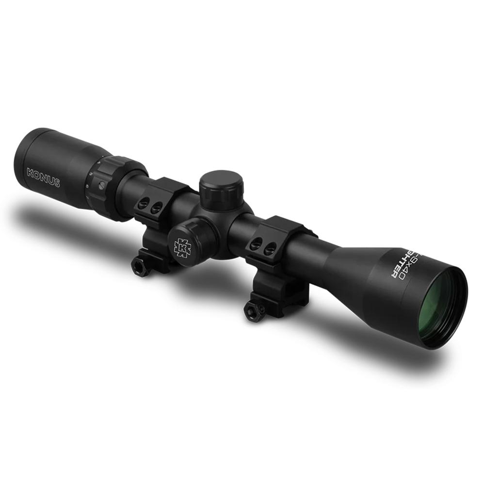 Konus 3-9X40MM Riflescope With Mounting Rings