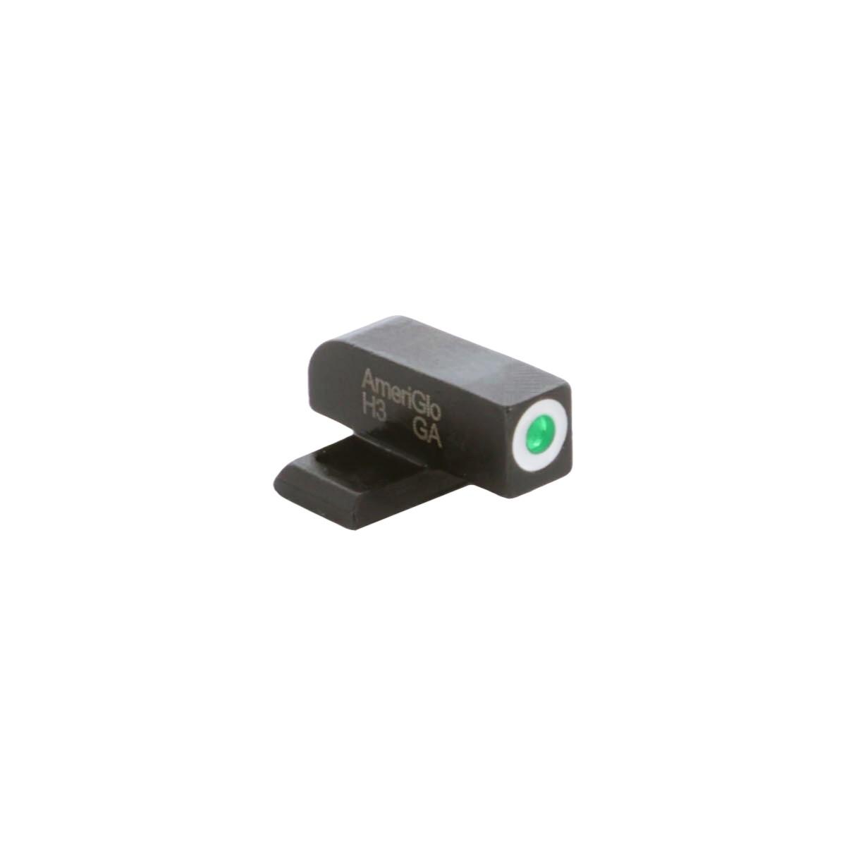 Ameriglo Green Tritium White Outline Front Sight for Hellcat