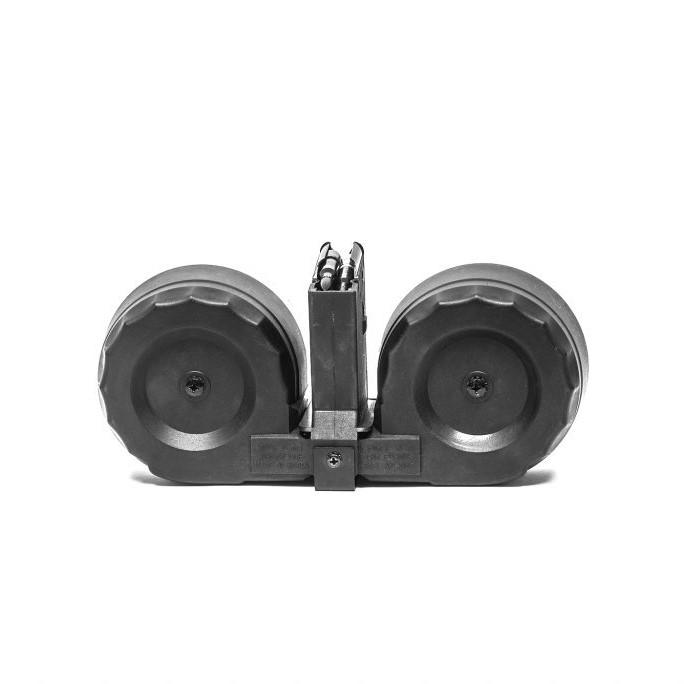 Kci AR-15 100RD Drum Magazine - Black Polymer